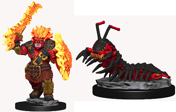 Wardlings: Fire Orc and Centipede