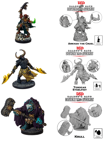 Dungeons and Dragons: Collector's Series - Descent Into Avernus - Arkhan the Cruel & the Dark Order