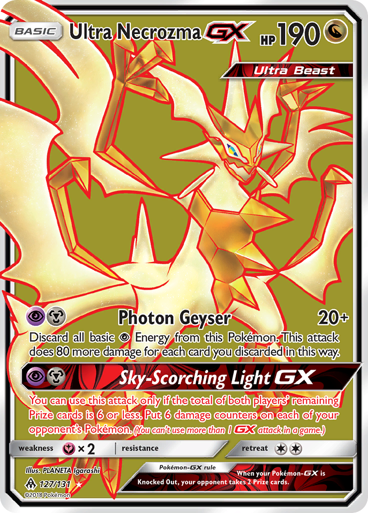 Ultra Necrozma GX (127/131) [Sun & Moon: Forbidden Light]