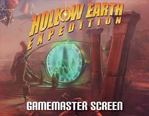 Hollow Earth Expedition GM Screen