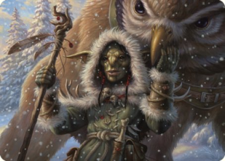 Owlbear Shepherd Art Card [Commander Legends: Battle for Baldur's Gate Art Series]