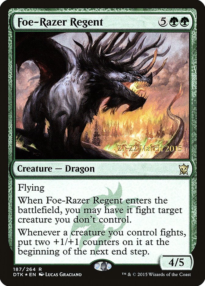 Foe-Razer Regent [Dragons of Tarkir Prerelease Promos]