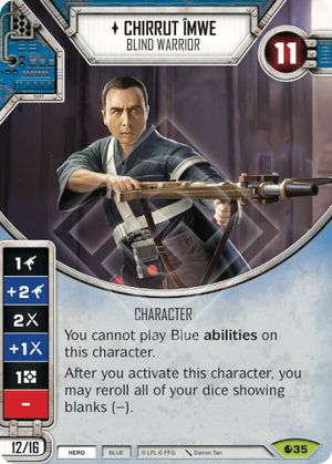 Chirrut mwe - Blind Warrior