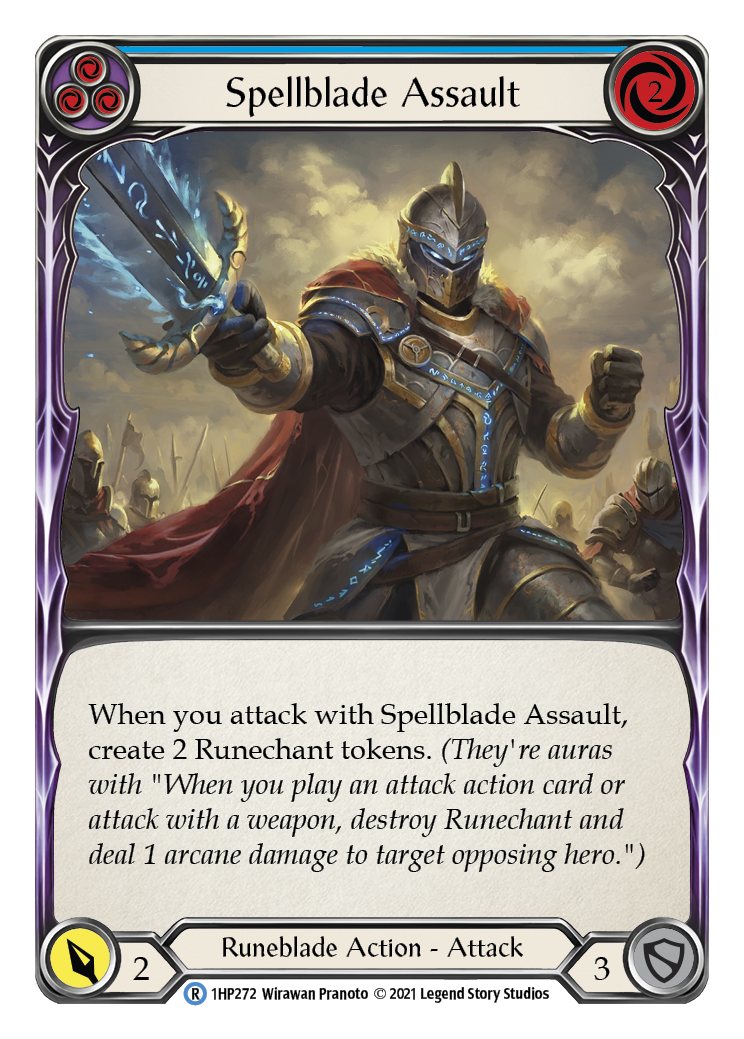 Spellblade Assault (Blue) [1HP272]