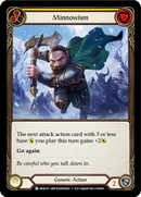 Minnowism (Yellow) (Rainbow Foil) [MON297-RF] 1st Edition Rainbow Foil