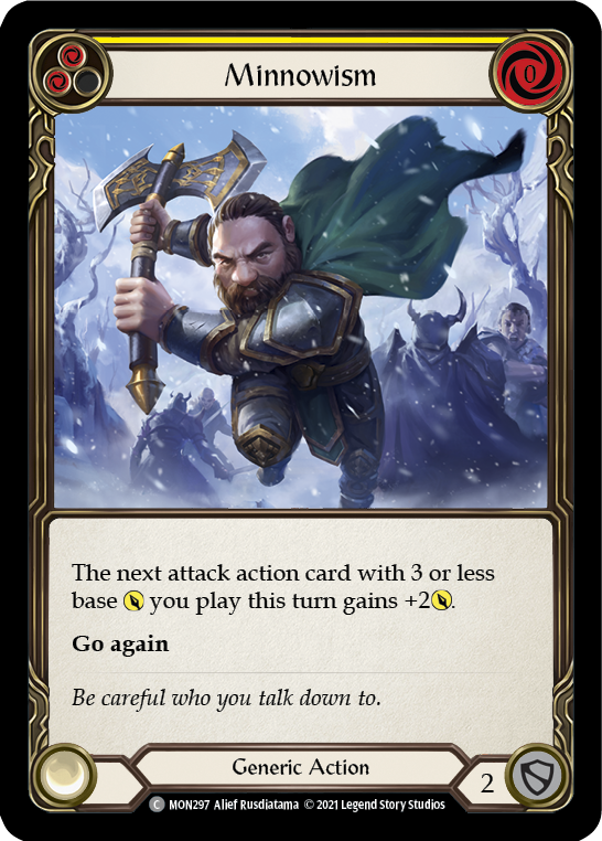 Minnowism (Yellow) (Rainbow Foil) [MON297-RF] 1st Edition Rainbow Foil