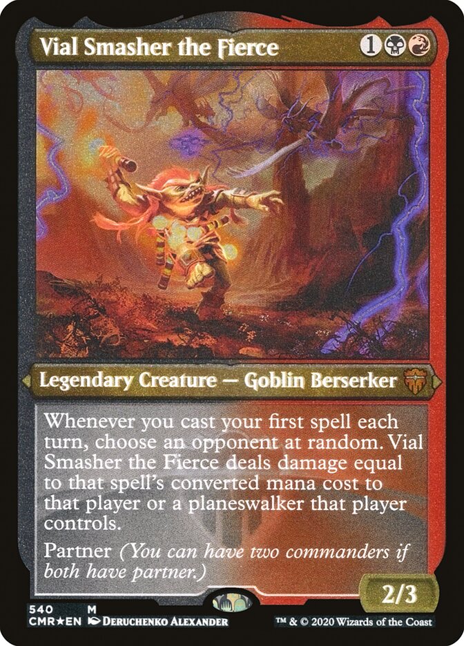 Vial Smasher the Fierce (Etched) [Commander Legends]