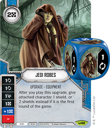 Jedi Robes (Sold with matching Die)