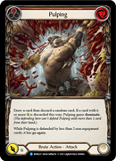 Pulping (Red) (Rainbow Foil) [MON223-RF] 1st Edition Rainbow Foil