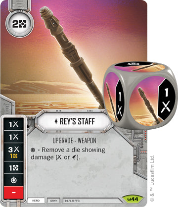 Rey's Staff (Sold with matching Die)