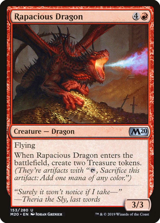 Rapacious Dragon [Core Set 2020]