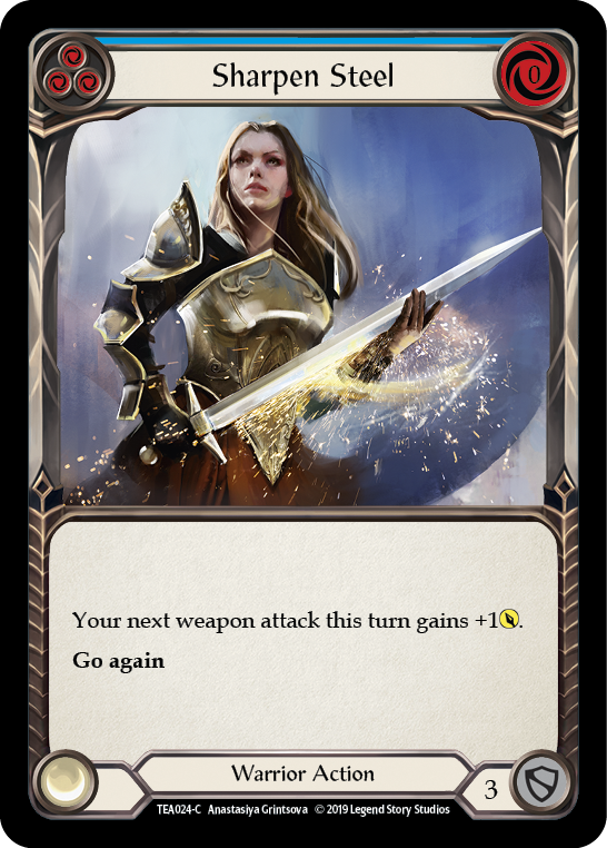 Sharpen Steel (Blue) [TEA024-C] Normal