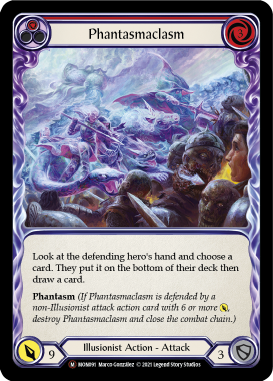 Phantasmaclasm (Rainbow Foil) [U-MON091-RF] Unlimited Rainbow Foil