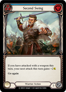 Second Swing (Blue) (Rainbow Foil) [U-MON118-RF] Unlimited Rainbow Foil