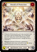 Herald of Protection (Yellow) (Rainbow Foil) [U-MON015-RF] Unlimited Rainbow Foil