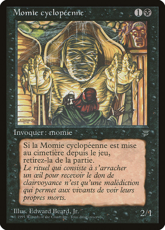 Cyclopean Mummy (French) - "Momie cyclopeenne" [Renaissance]