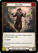 Brandish (Red) (Rainbow Foil) [MON269-RF] 1st Edition Rainbow Foil