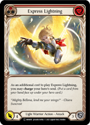 Express Lightning (Red) (Rainbow Foil) [U-MON051-RF] Unlimited Rainbow Foil