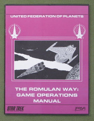 Star Trek: The Romulan Way: Game Operations Manual