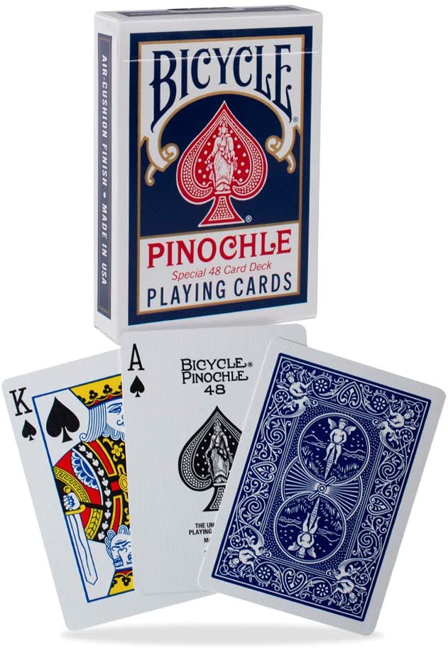 Bicycle Playing Cards: Pinochle Playing Cards Blue