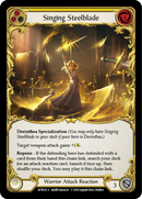 Singing Steelblade [WTR121-S] Alpha Print Normal