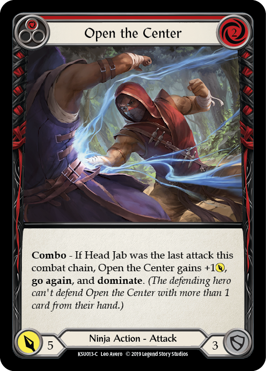 Open the Center (Red) [KSU013-C] Normal
