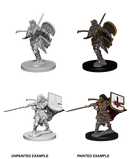 Pathfinder Battles Deep Cuts: Human Female Paladin