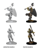 Pathfinder Battles Deep Cuts: Half-Orc Female Barbarian