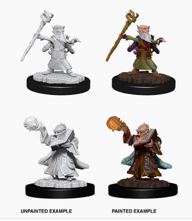 Nolzur's Marvelous Miniatures: Male Gnome Wizard