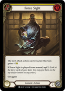 Force Sight (Yellow) [ARC207] Unlimited Edition Rainbow Foil