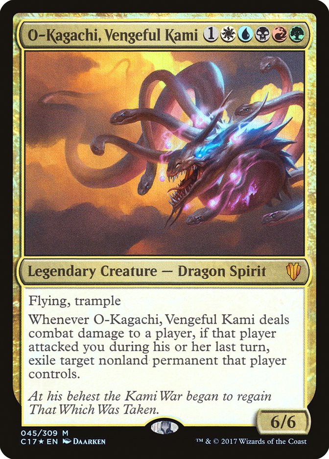 O-Kagachi, Vengeful Kami [Commander 2017]