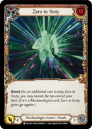Zero to Sixty (Red) [ARC026] Unlimited Edition Rainbow Foil