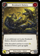 Breakneck Battery (Yellow) [WTR012-R] Alpha Print Normal