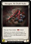 Hexagore, the Death Hydra (Rainbow Foil) [U-MON121-RF] Unlimited Rainbow Foil