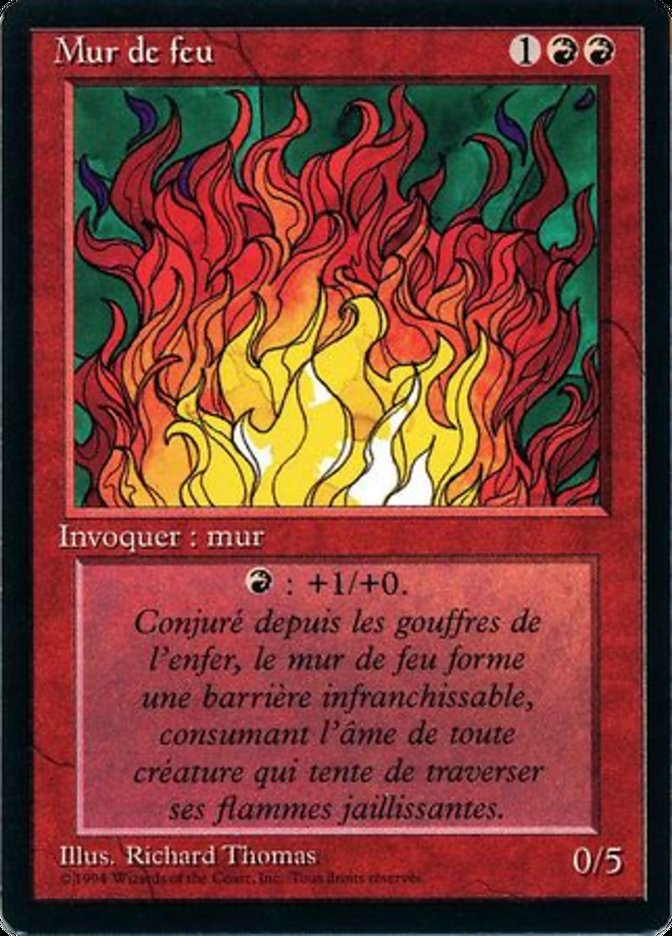 Wall of Fire [Foreign Black Border]