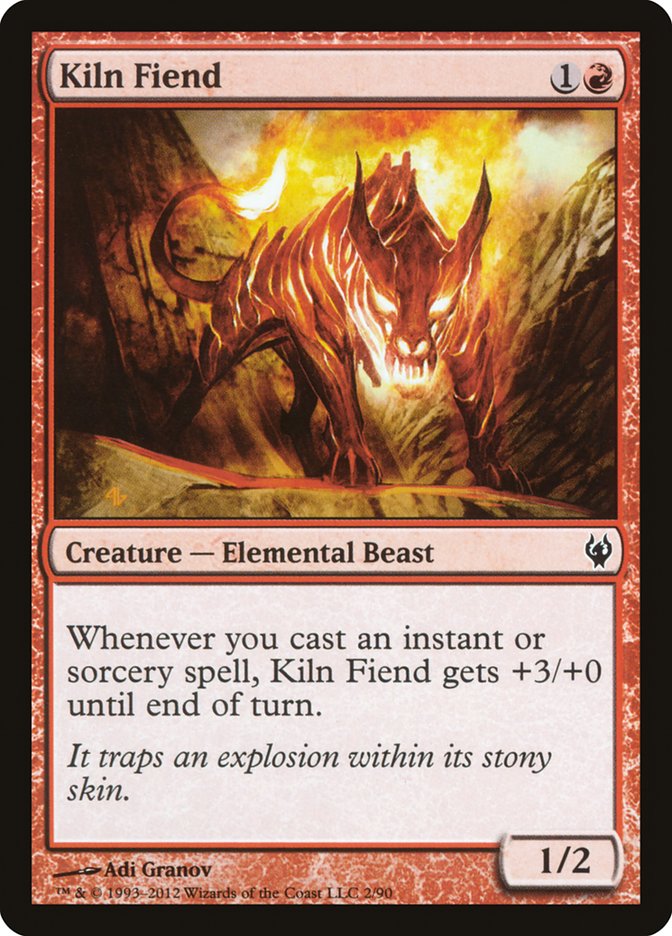 Kiln Fiend [Duel Decks: Izzet vs. Golgari] (Japanese)