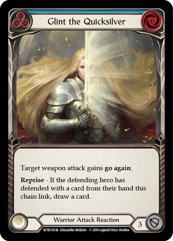 Glint the Quicksilver [WTR118-M] Alpha Print Rainbow Foil