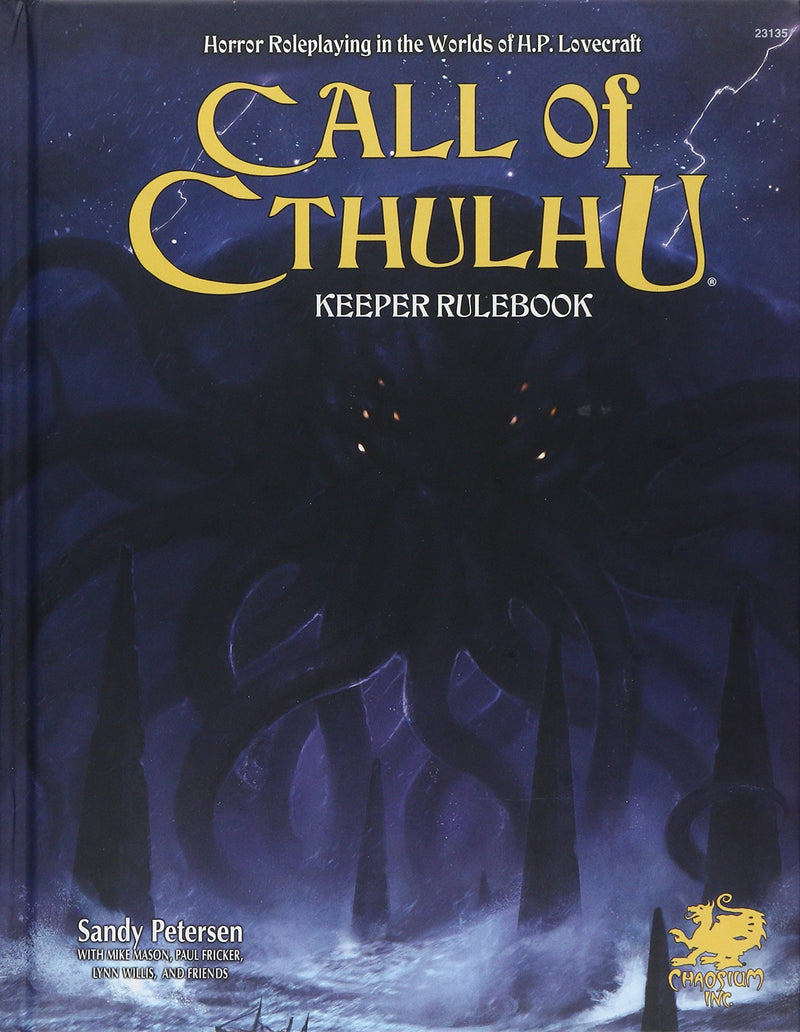 Call of Cthulhu: 7th Edition Keeper Rulebook