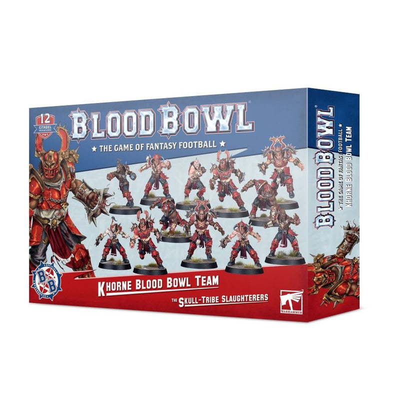 Blood Bowl Khorne Team: The Skull-Tribe Slaughterers