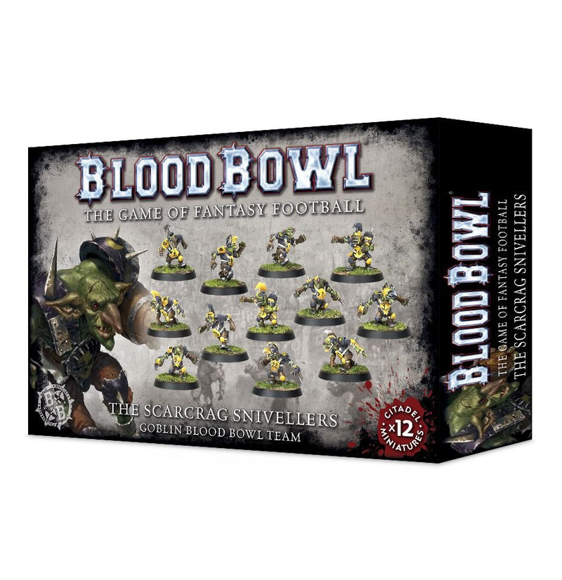 Blood Bowl Goblin Team: The Scarcrag Snivelers