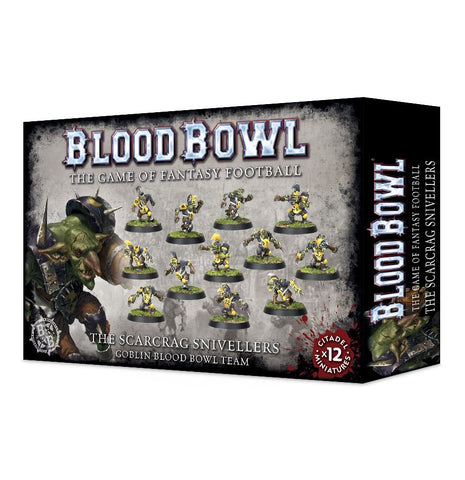 Blood Bowl Goblin Team: The Scarcrag Snivelers