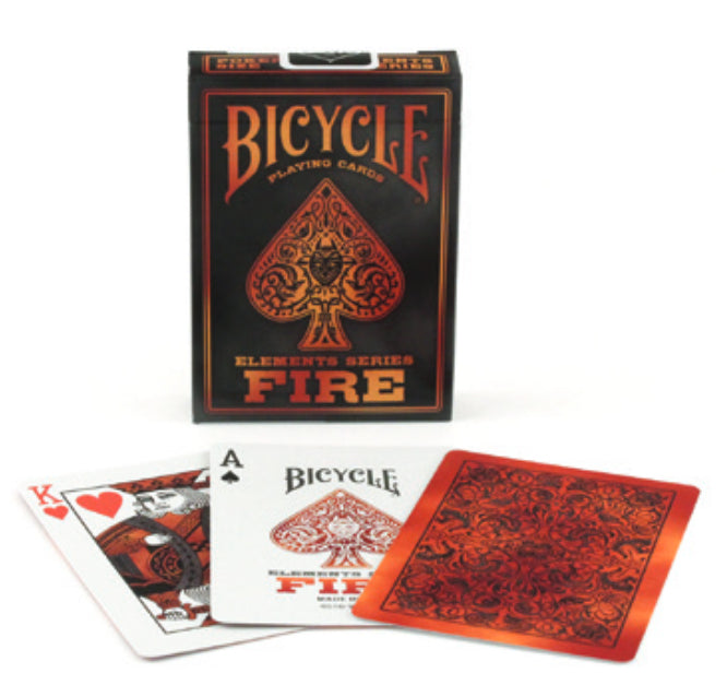 Bicycle Playing Cards: Elements Series Fire