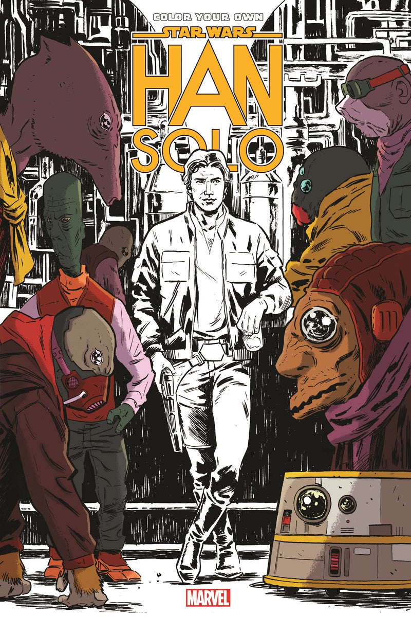 Color Your Own Star Wars Han Solo TP
