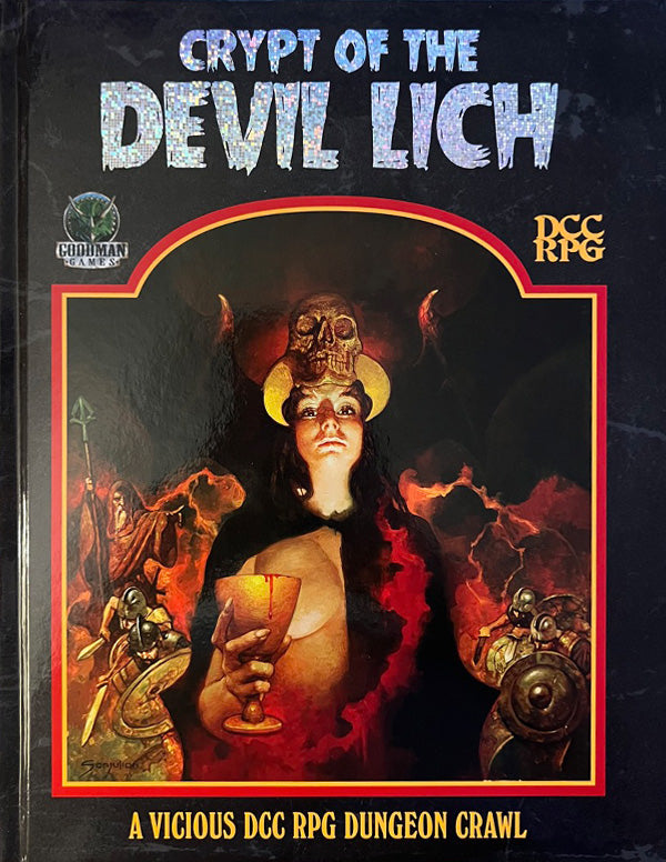 Dungeon Crawl Classics: Crypt of the Devil Lich DCC RPG Edition