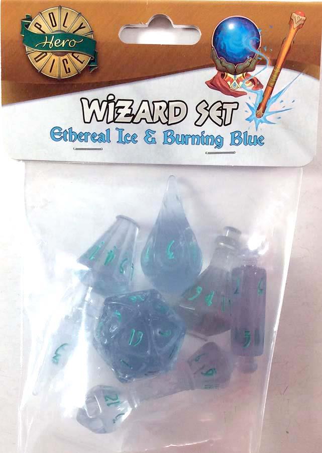 Wizard Set: Ethereal Ice & Burning Blue