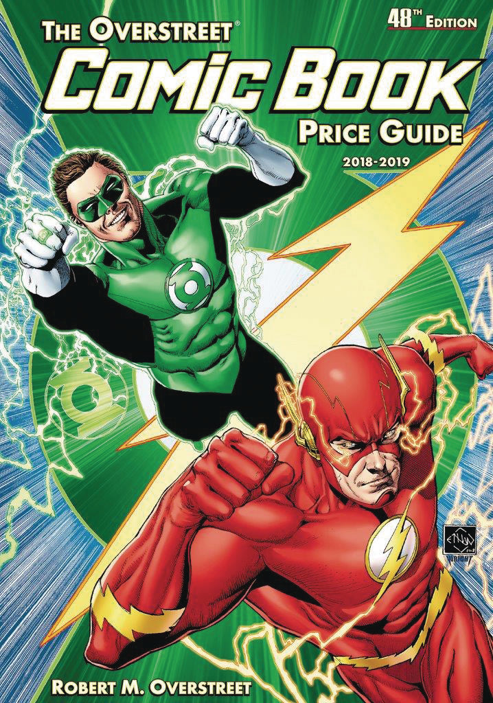 Overstreet Comic Bk Pg Sc Vol 48 Flash Green Lantern