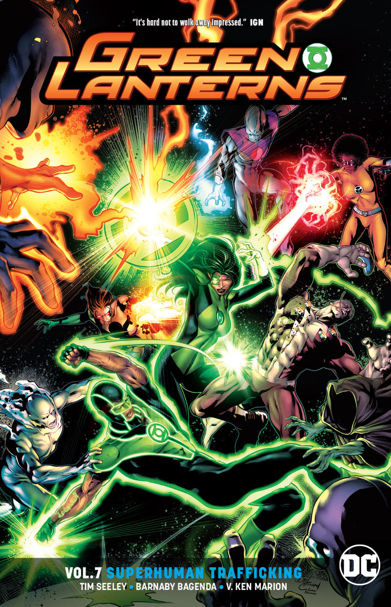 Green Lanterns Rebirth: Vol 07 Superhuman Trafficking