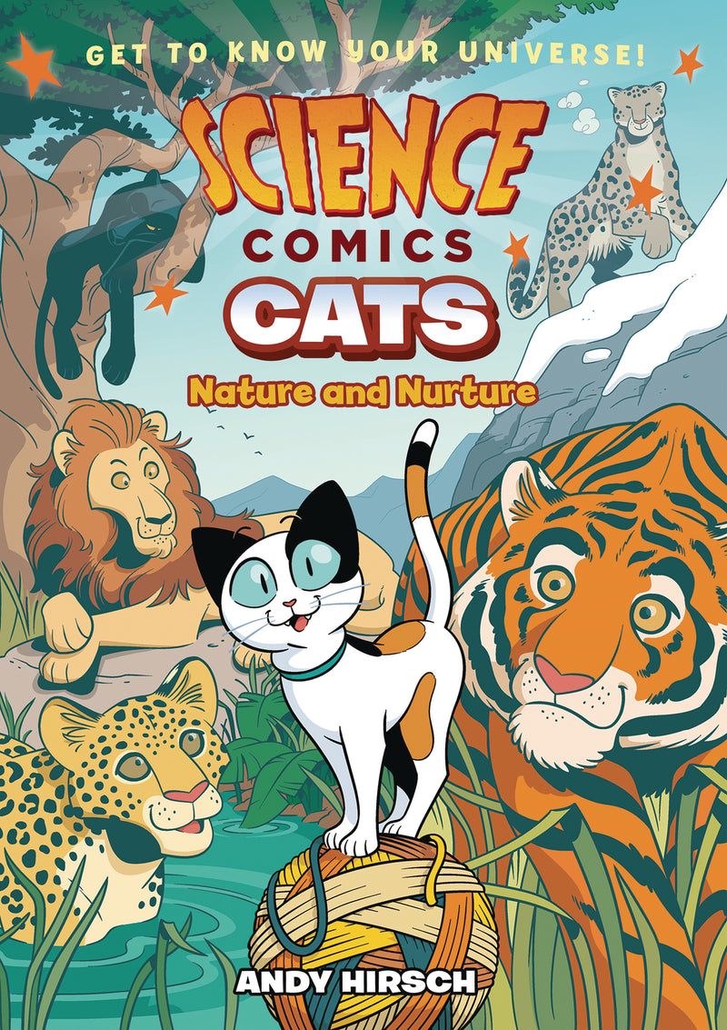 Science Comics Cats Nature & Nuture HC GN