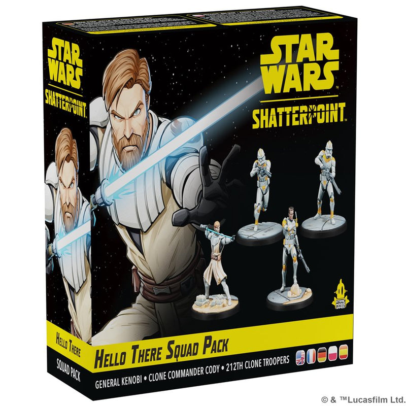 Star Wars: Shatterpoint - Hello There - Obi-Wan Kenobi Squad Pack