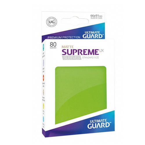 Ultimate Guard - Supreme UX Sleeves Standard Size - Light Green (80)
